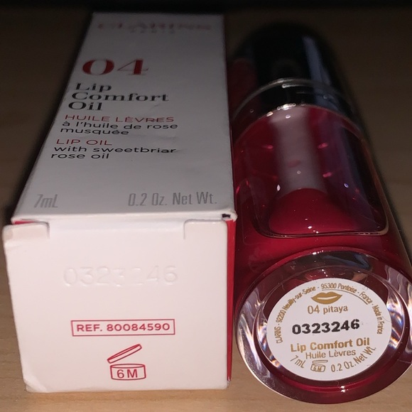 ✨Pitaya✨Clarins Paris New In Box Light Lip Comfort Oil - Picture 4 of 6